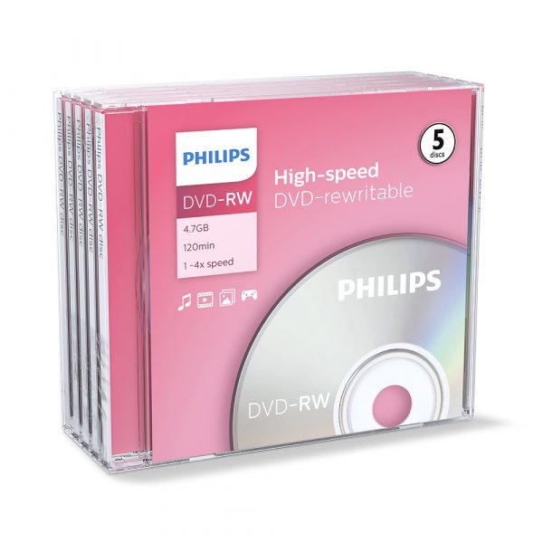 DVD-RW 5er Jewelcase 4.7GB