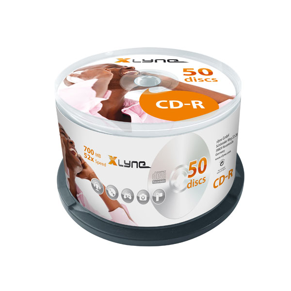 XLYNE CD-R 50er Cakebox
