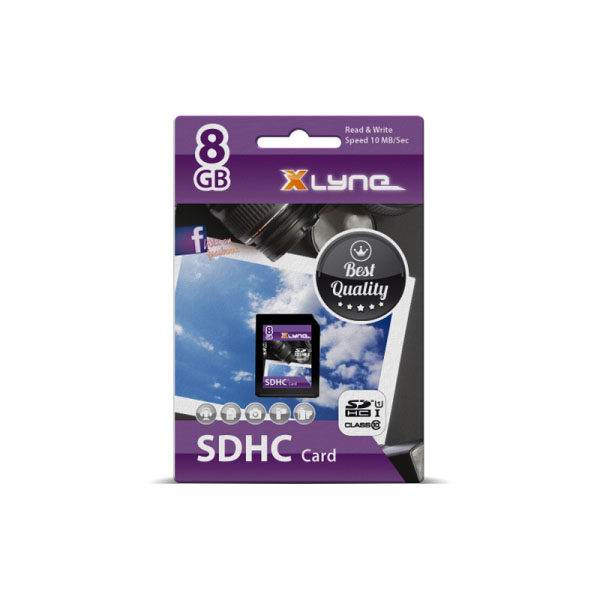 XLYNE Super Speed - SDHC Card 8 GB