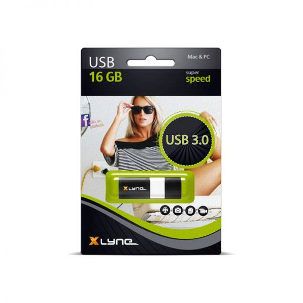 XLYNE USB 3.0 Key Wave 16 GB