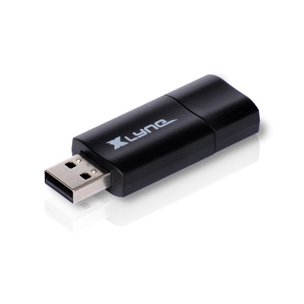 Ein Xlyne 2.0 Wave USB Stick liegend und geöffnet