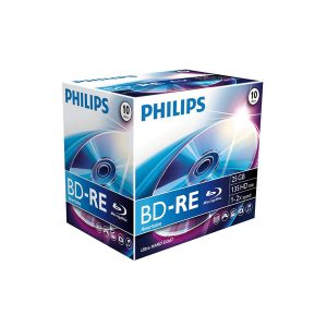 10er Pack BD-RE von Philips