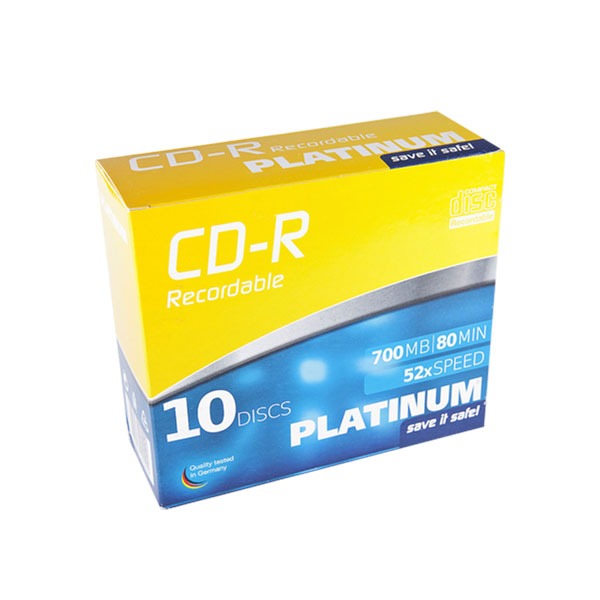10er CD-Pack in Slimcase von Platinum