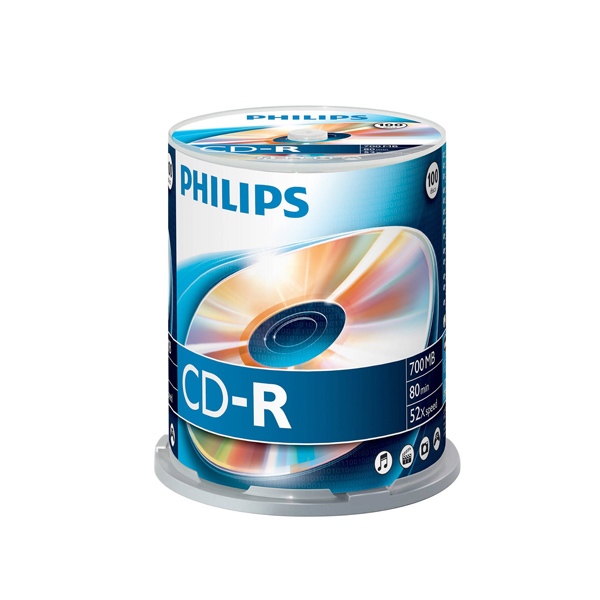 CD-R von Philips 100er Spindel