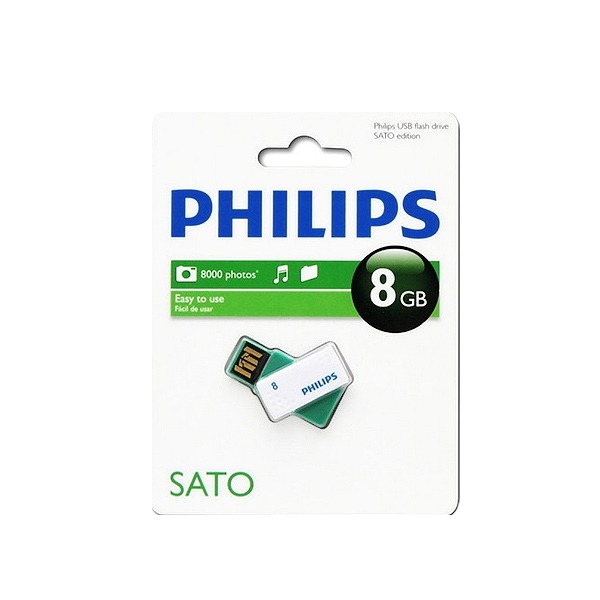Philips 8GB USB Drive Sato - USB 2.0