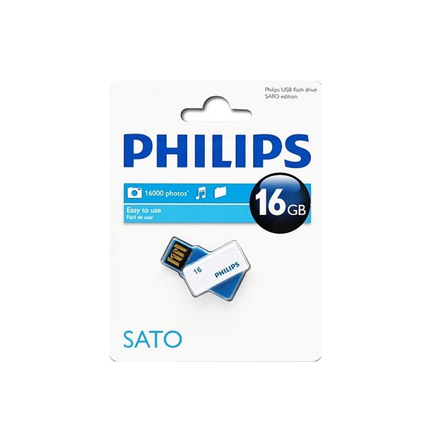 Philips 16GB USB Drive Sato - USB 2.0