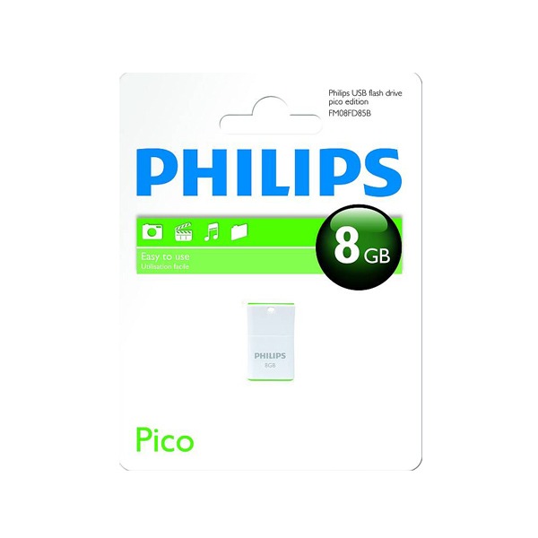 Philips 8GB USB Drive Pico - USB 2.0