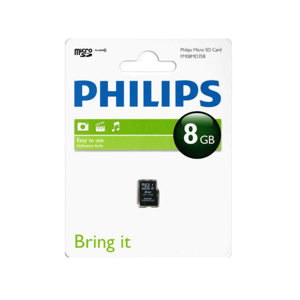 Philips micro SDHC Card Class 4 8GB