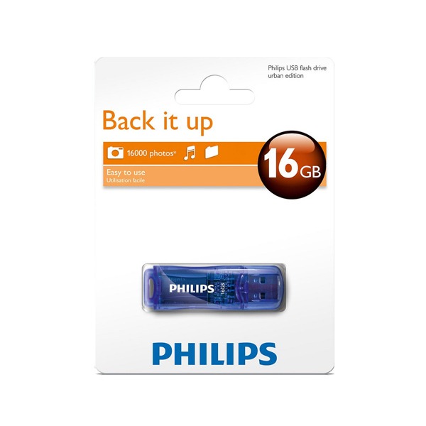 Philips 16GB USB Drive Urban - USB 2.0