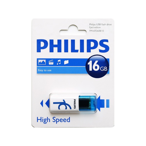 Philips 16GB USB Drive Eject - USB 2.0