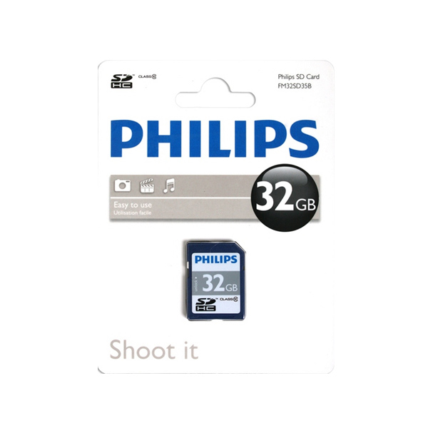 Philips SDHC Card Class 10 32GB