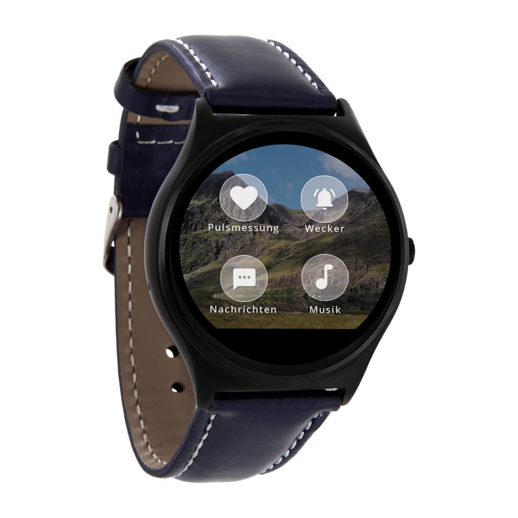 X-WATCH | QIN Navy Blue Beste Smartwatch