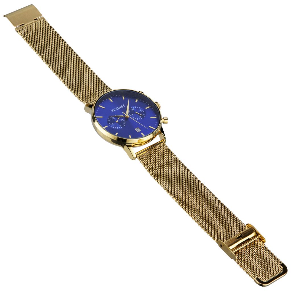 XCOAST Goldene Armbanduhr