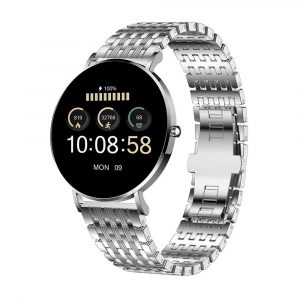 Smartwatch Silber Damen Frauen Stilvoll