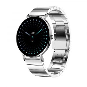 Minimalist Silver Unisex Smartwatch – Stilvolles Design und innovative Funktionen